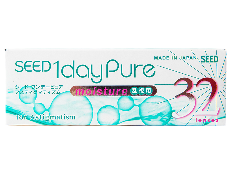 1 Day Pure Moisture for Astigmatism (32 Lenses)