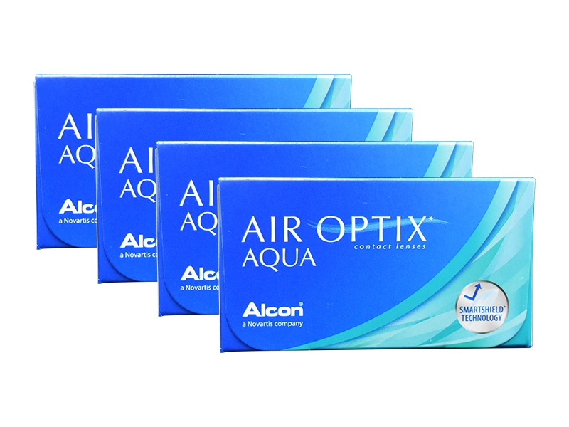 Air Optix Aqua 4-Box Pack (12 Pairs)
