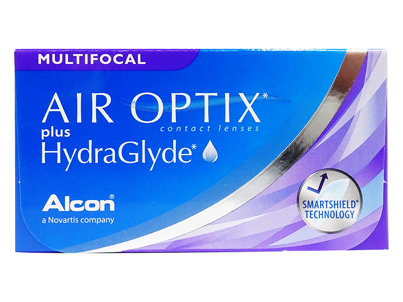 Air Optix Plus HydraGlyde Multifocal (3 Lenses)