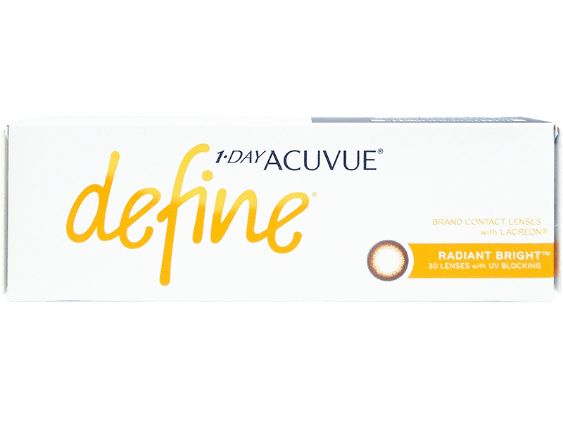 1 Day Acuvue Define Radiant Bright with LACREON