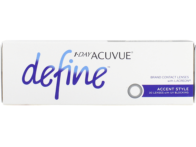 1 Day Acuvue Define Accent Style with LACREON 