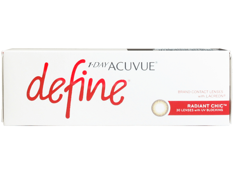 1 Day Acuvue Define Radiant Chic with LACREON