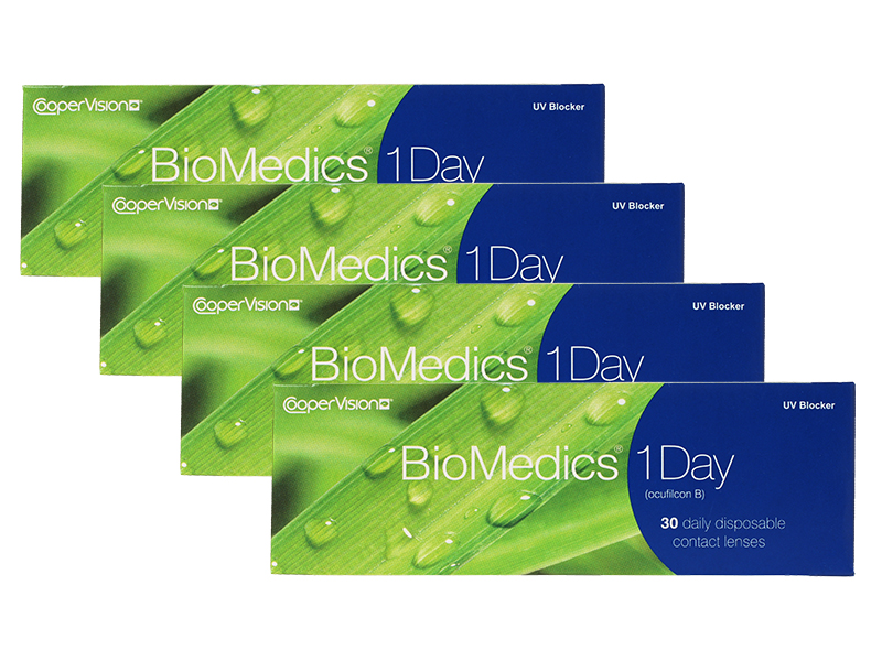 Biomedics 1 Day 4-Box Pack (60 Pairs) Biomedics 1 Day 4-Box Pack (60 Pairs)